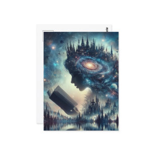 Carte Postale Une reine de conte