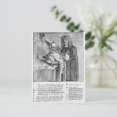 Carte Postale Une représentation de Titus Oates (Debout devant)