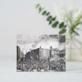 Carte Postale Une représentation exacte de Burning (Debout devant)