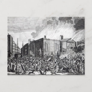 Carte Postale Une représentation exacte de Burning