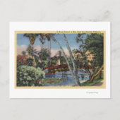 Carte Postale Une retraite ombragée à Echo Park (Devant)