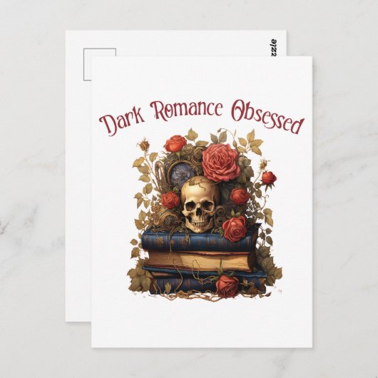 Carte Postale Une romance sombre observée (Devant / Derrière)