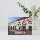 Carte Postale Une rue à Père Noël Marta Colombie (Debout devant)