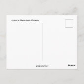 Carte Postale Une rue à Père Noël Marta Colombie (Dos)