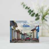 Carte Postale Une rue à Trinidad Cuba (Debout devant)