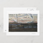 Carte Postale Une scène de bois (Devant / Derrière)