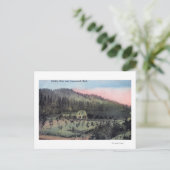 Carte Postale Une Scène De Résidence De Campagne (Debout devant)