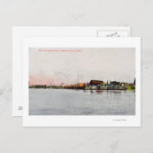 Carte Postale Une Scène De Skagit River (Devant / Derrière)