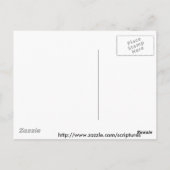 Carte Postale UNE SCRIPTURE BIBLE Éphésienne 4:4-6 (Dos)