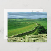 Carte Postale Une section du Mur d'Hadrien, 2ème siècle après JC (Devant / Derrière)