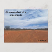 Carte Postale @ une sorte de carrefour (Devant)