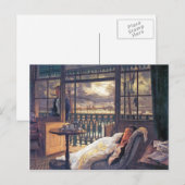 Carte Postale Une tempête se déplace au-dessus de James Tissot (Devant / Derrière)