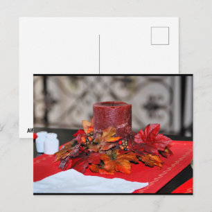 Carte Postale Une touche d'automne