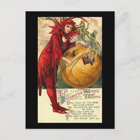 Carte Postale Une touche de baguette (Devant)