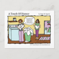 "Une touche d'Humour" Massage Lessive Comique