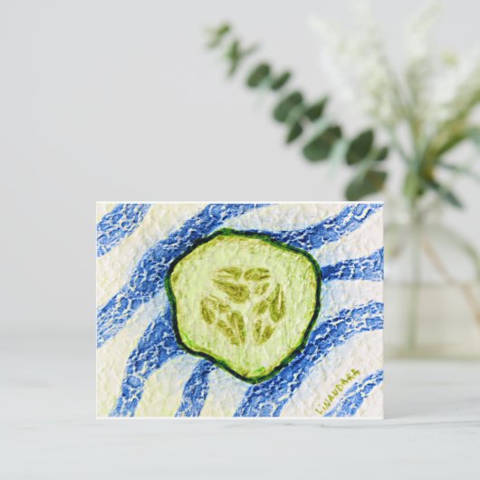 Carte Postale Une tranche d'été (Debout devant)