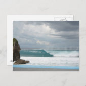 Carte Postale Une vague de Guam (Devant / Derrière)