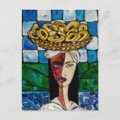 Carte Postale Une vendedora de Chipas (Devant)