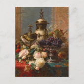 Carte Postale Une vie morte avec des Roses, Jean Robie (Devant)