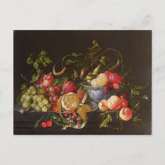 Carte Postale Une vie morte de fruits (Devant)