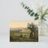 Carte Postale Une vieille photo de Cana de Galilée (Debout devant)