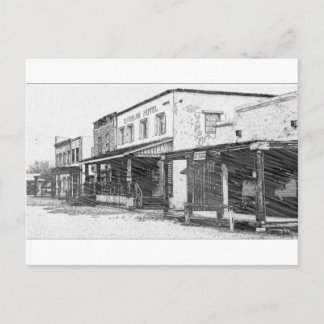 Carte Postale Une vieille ville occidentale