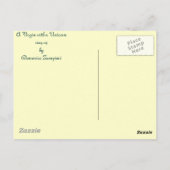 Carte Postale Une vierge avec licorne par Domenico Zampieri (Dos)