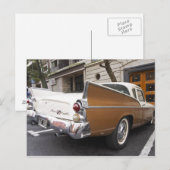 Carte Postale Une voiture classique Studebaker Silver Hawk garée (Devant / Derrière)
