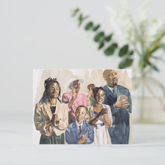 Carte Postale Une voix 2003 (Debout devant)