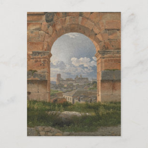 Carte Postale Une vue à travers trois arches du Colisée
