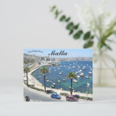 Carte Postale Une vue côtière de Malte (Debout devant)