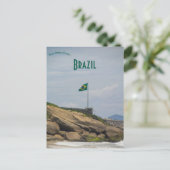 Carte Postale Une vue d'Arpoador à Rio de Janeiro Brésil (Debout devant)