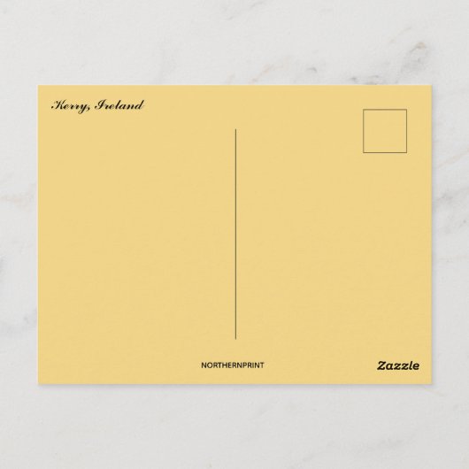 Carte Postale Une vue de Kerry Irlande (Dos)