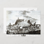 Carte Postale Une vue de la ville et du château d'Alep, Syrie (Devant / Derrière)