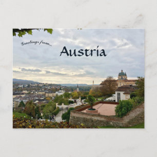 Carte Postale Une vue de Melk Austria