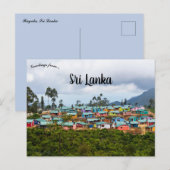Carte Postale Une vue de Ragala Sri Lanka (Devant / Derrière)