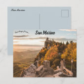 Carte Postale Une vue de Saint-Marin (Devant / Derrière)