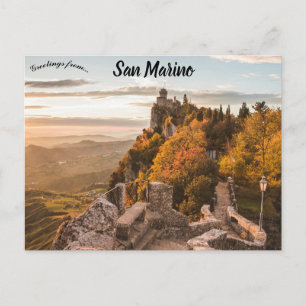 Carte Postale Une vue de Saint-Marin