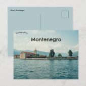 Carte Postale Une vue de Tivat Monténégro (Devant / Derrière)