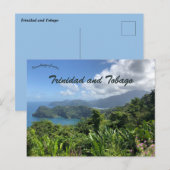 Carte Postale Une vue de Trinité-et-Tobago (Devant / Derrière)