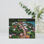 Carte Postale Une vue de Zaruma Équateur (Debout devant)