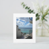 Carte Postale Une vue d'Honolulu (Debout devant)