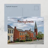 Carte Postale Une vue Pittoresque de Wrightsville Pennsylvanie (Devant / Derrière)