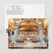 Carte Postale UNESCO - Antoni Gaud, Crypte à la Colonia G ￼ ell (Devant / Derrière)