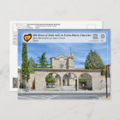 Carte Postale UNESCO - Ávila - Real Monasterio de Santo Tomás (Devant / Derrière)