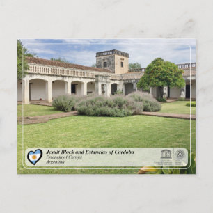 Carte Postale UNESCO - Bloc jésuite et Estancias de Cordoue