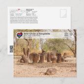 Carte Postale UNESCO - Cercles de pierre de Sénégal - Kerbatch (Devant / Derrière)