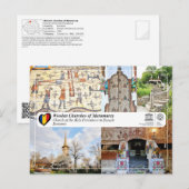 Carte Postale UNESCO - Église Sainte-Parascève à Desesti (Devant / Derrière)