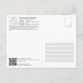 Carte Postale UNESCO - Église Sainte-Parascève à Desesti (Dos)