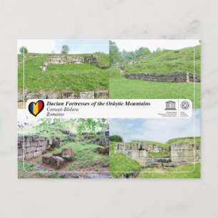 Carte Postale UNESCO - Forteresses daces - Costesti -Blidaru